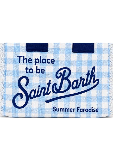 Borsa Mini in canvas SAINT BARTH | VAMI001 VANITY MINI07504L VICHY 31 EMB